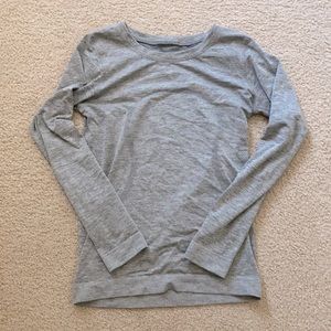 Lululemon swiftly long sleeve gray